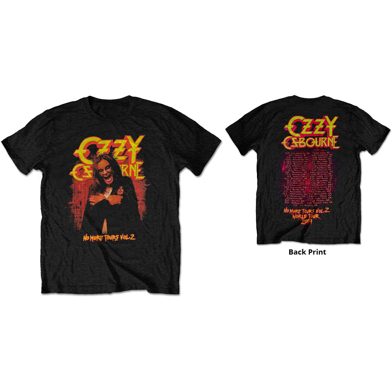 OZZY OSBOURNE Tシャツ 1988 Ozzy Osbourne Vintage T-shirt – The Owl's Attic