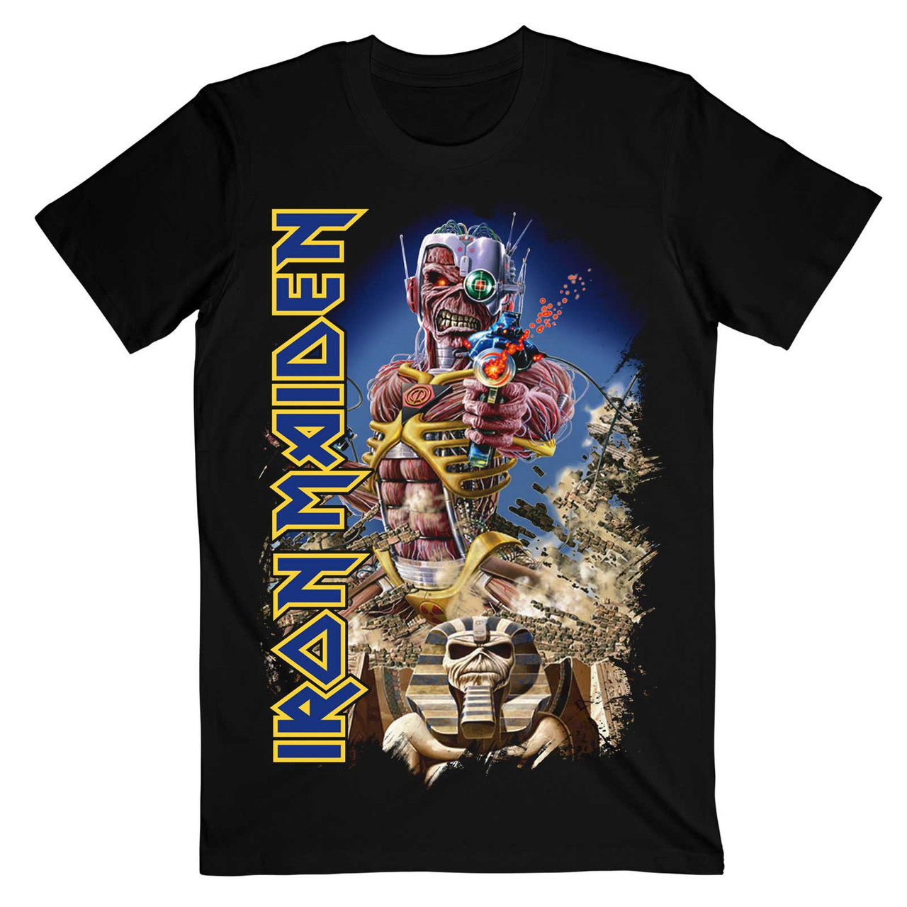 Iron Maiden Unisex T-Shirt Somewhere Back in Time