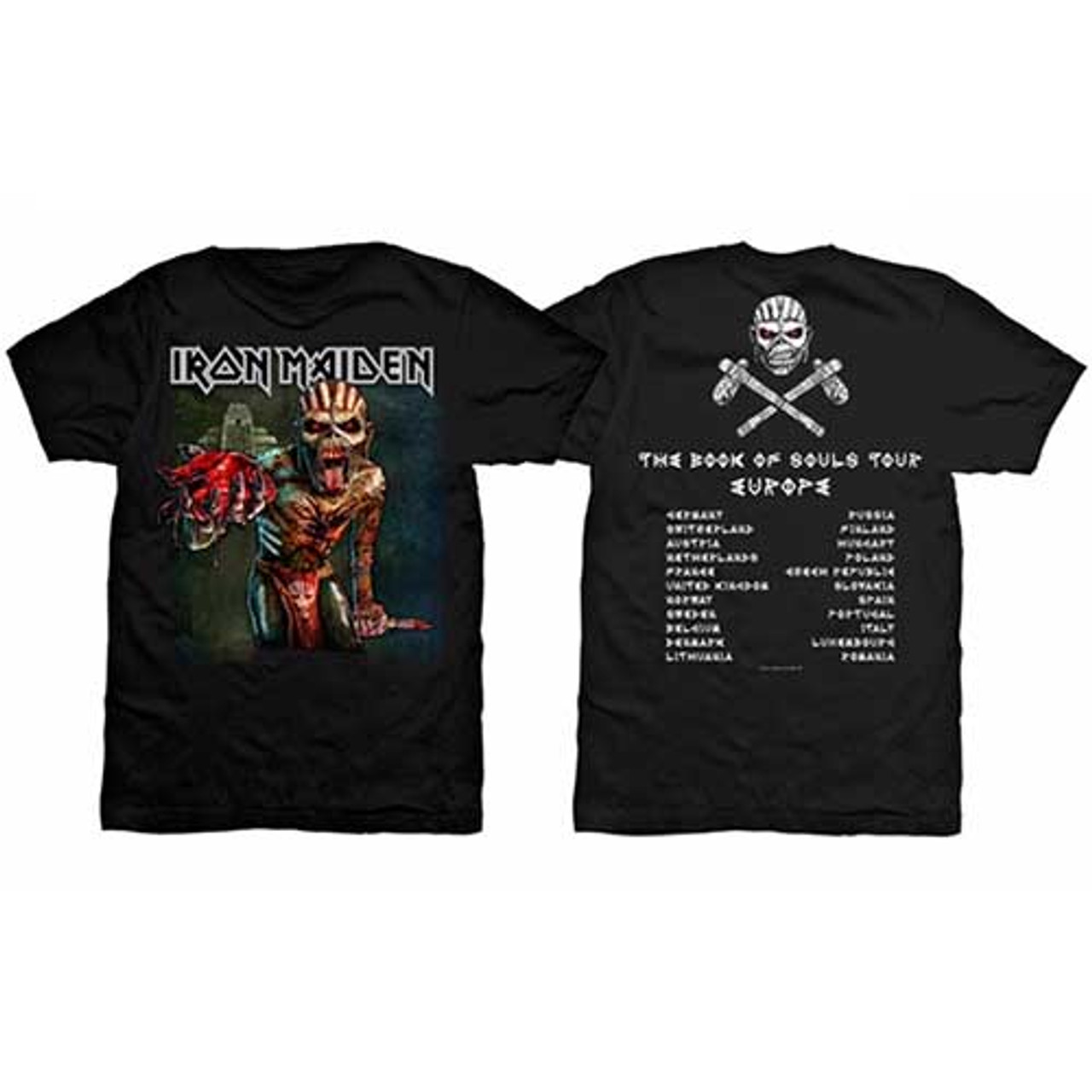 Iron Maiden The Book of Souls サイン入り