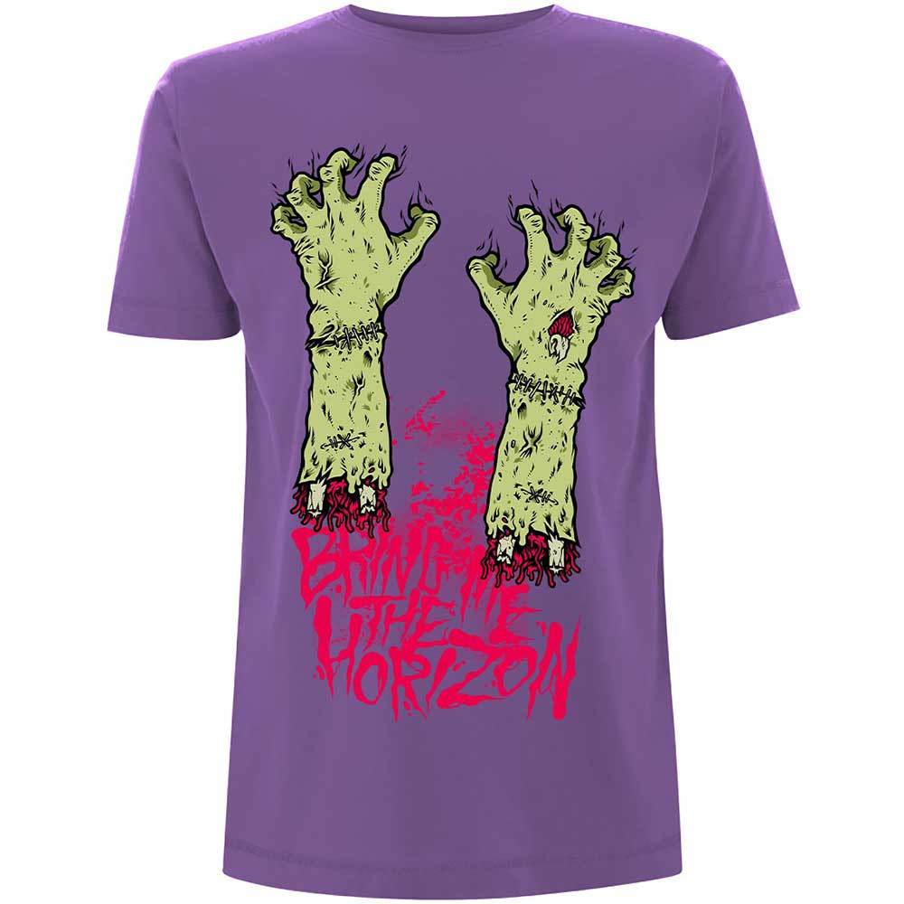 Bring Me The Horizon Unisex T-Shirt Zombie Hands