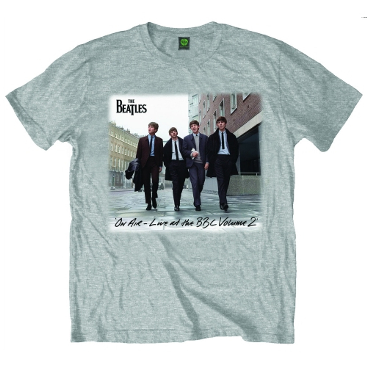 The Beatles Unisex T-Shirt On Air Grey