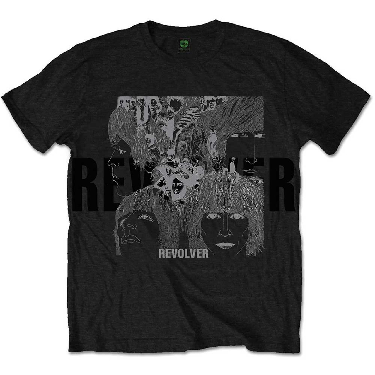 The Beatles Unisex T-Shirt Reverse Revolver (Foiled)