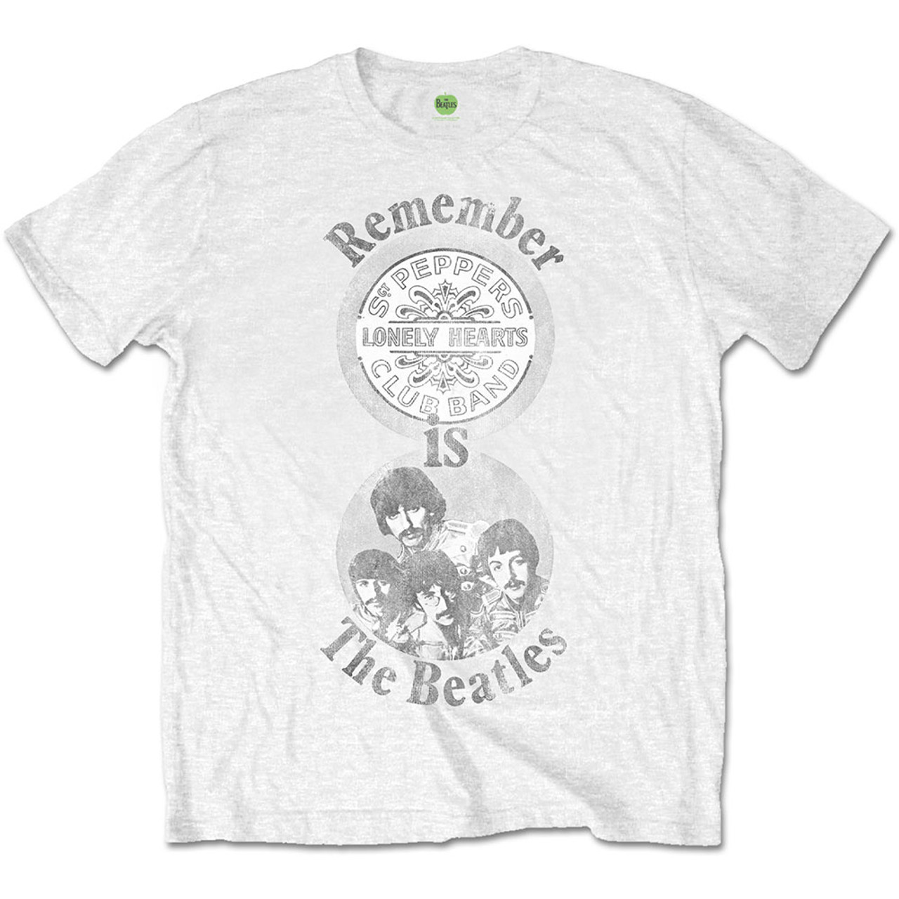 The Beatles Unisex T-Shirt Remember White