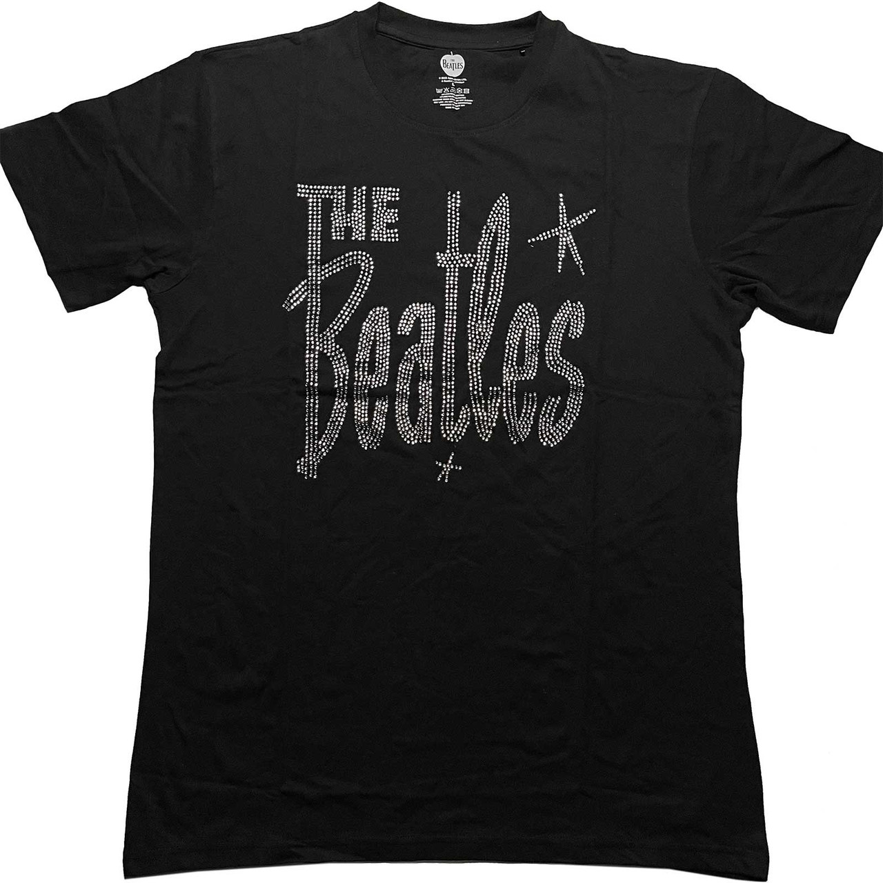 The Beatles Unisex T-Shirt Retro Logo (Diamante)