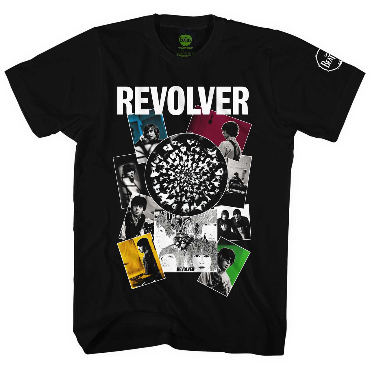 The Beatles Unisex T-Shirt Revolver Montage
