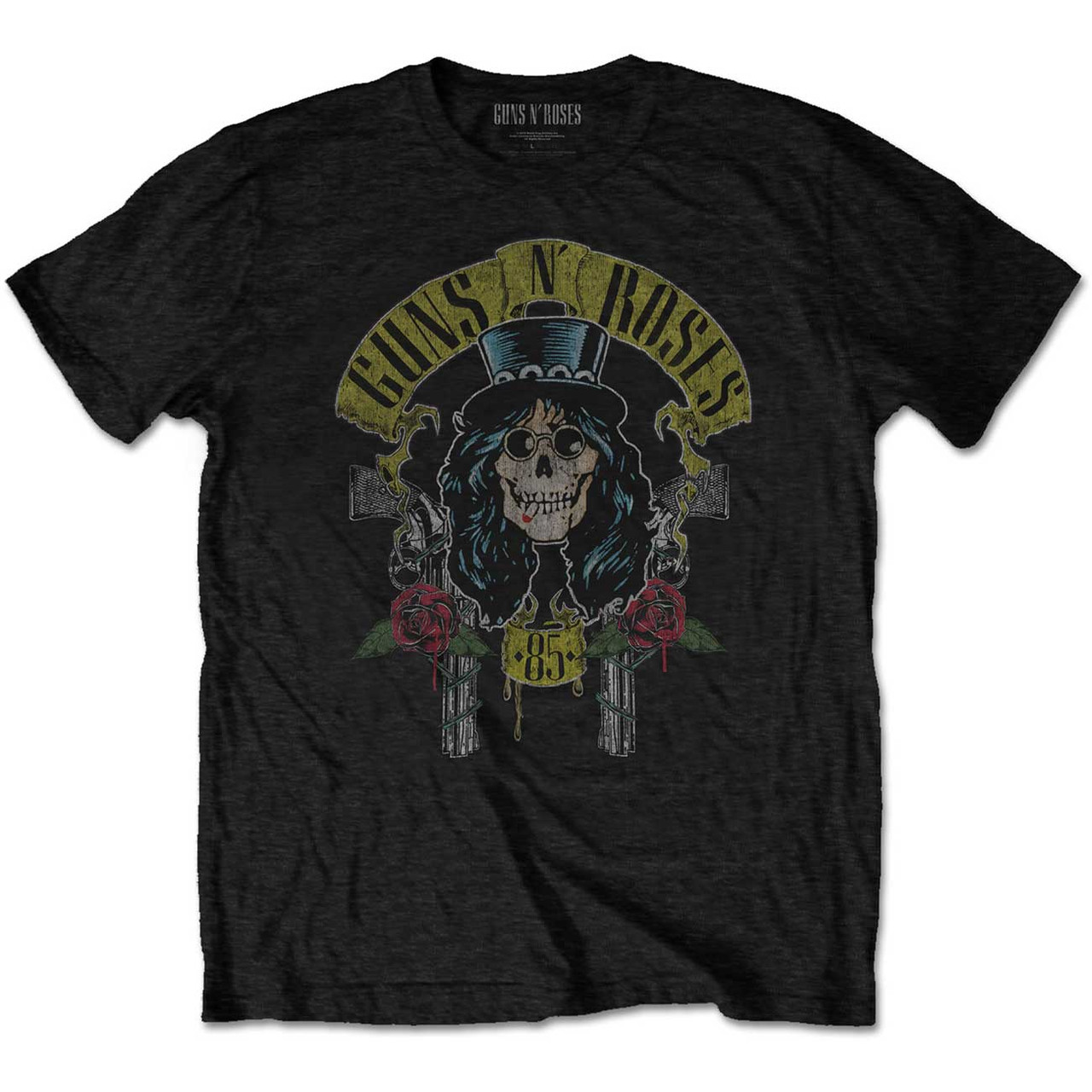 BRAVADO(ブラバも) GNR SLASH 85 シャツ Guns N Roses Unisex T-Shirt Slash 85