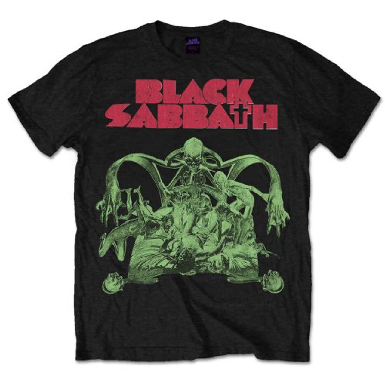 Black Sabbath Unisex T-Shirt Sabbath Cut-Out