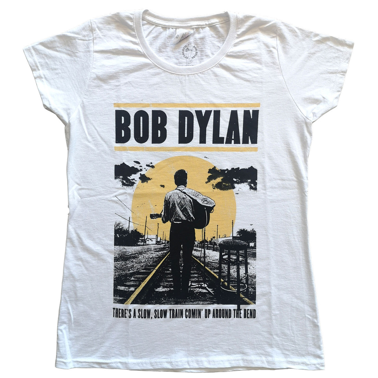 Bob Dylan Women's T-Shirt Slow Train1 review