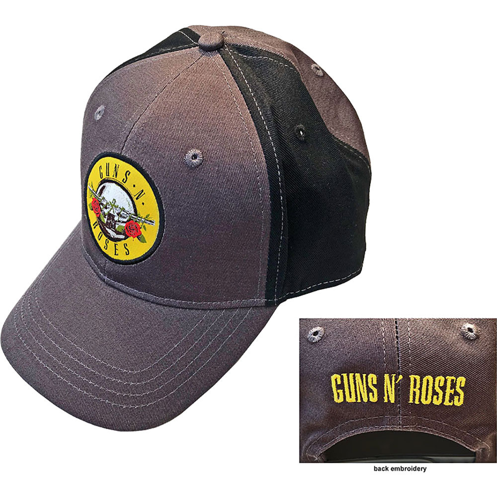 Guns N Roses Unisex Baseball Hat Cap Circle Logo (2-Tone)