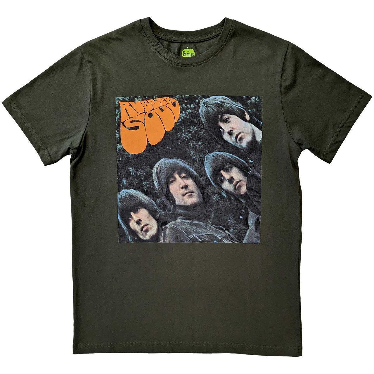 The Beatles Unisex T-Shirt Rubber Soul Album Cover