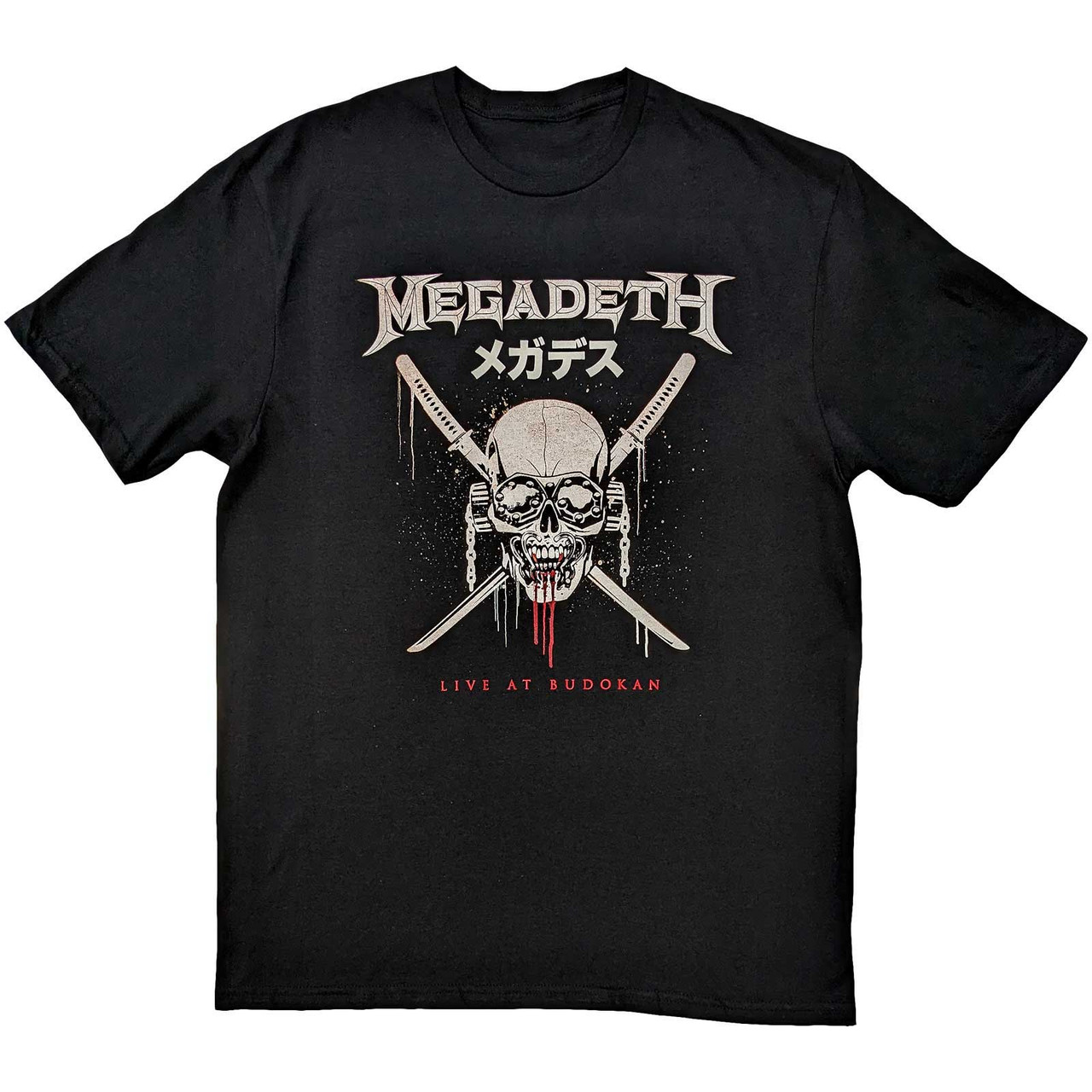 Megadeth Unisex T-Shirt Crossed Swords