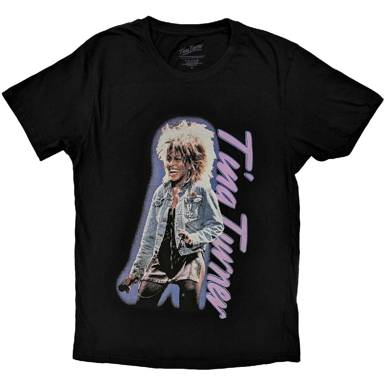 Tina Turner Unisex T-Shirt Vertical Logo