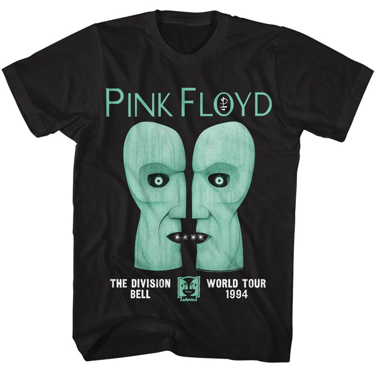 Pink Floyd Division Bell Tour Black T-Shirt