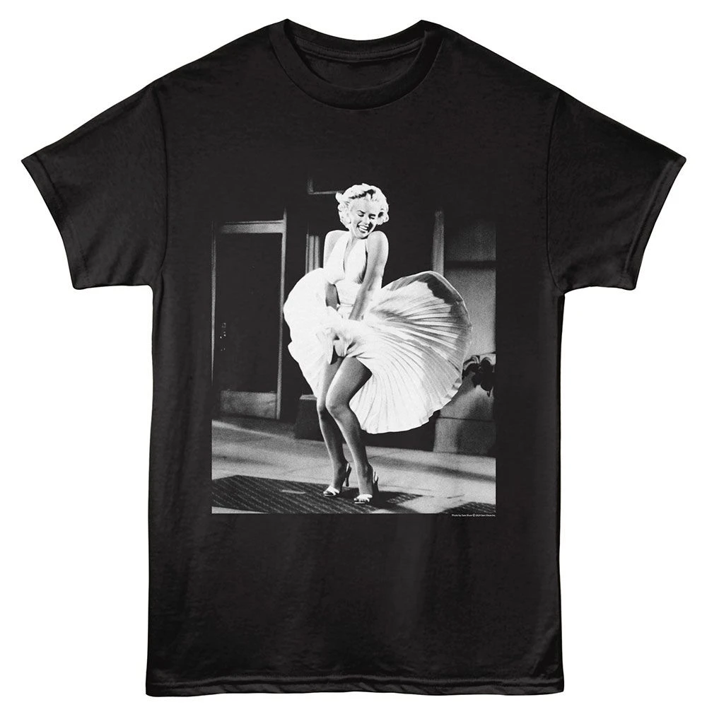 T-shirt Noir Homme Marilyn Monroe - Taille S - Occasion Très Bon état
