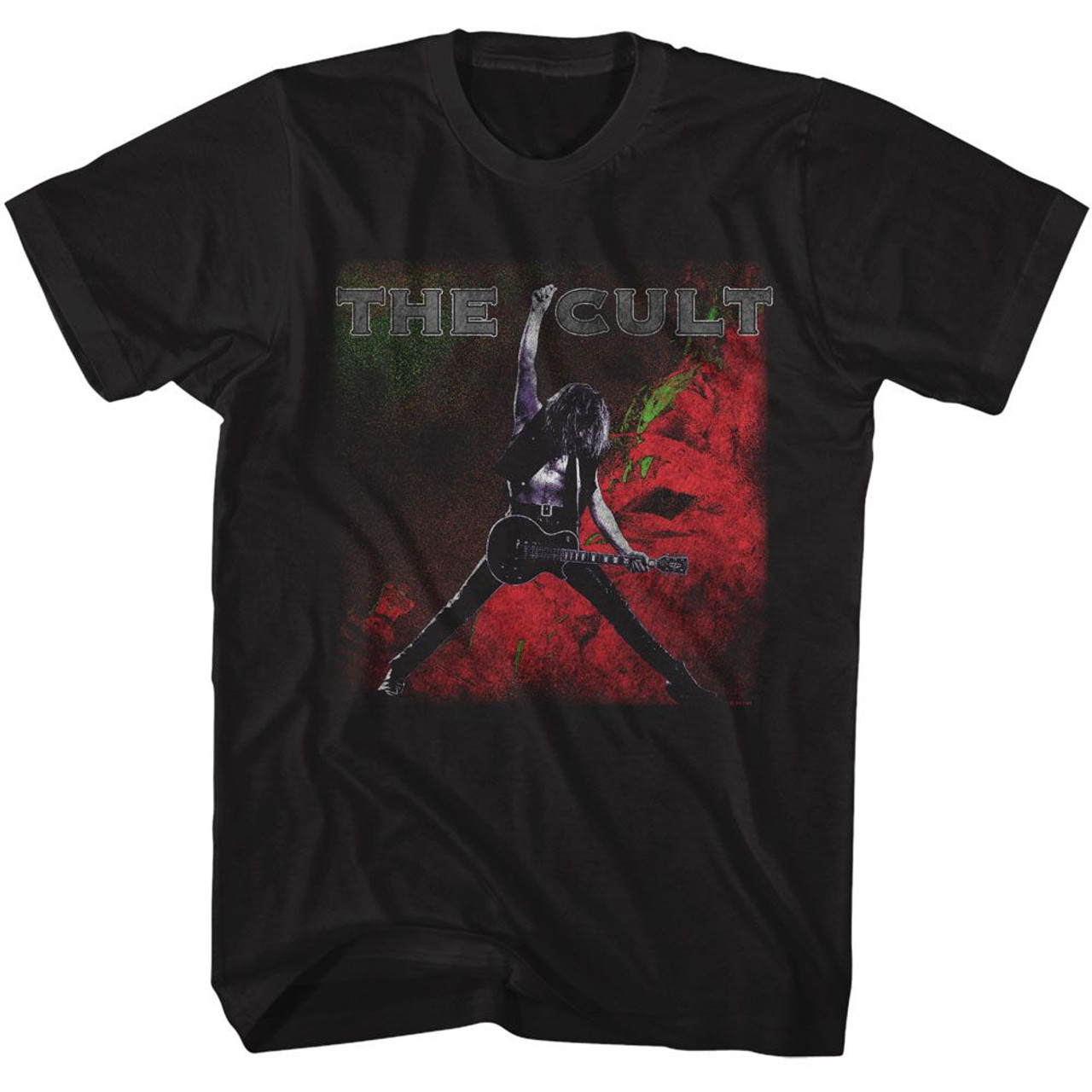 The Cult Album Cover Sonic Temple Black T-Shirt