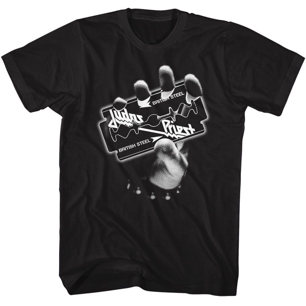 Judas Priest バンドTシャツ Mサイズ Judas Priest Monochrome Razor Black T-Shirt