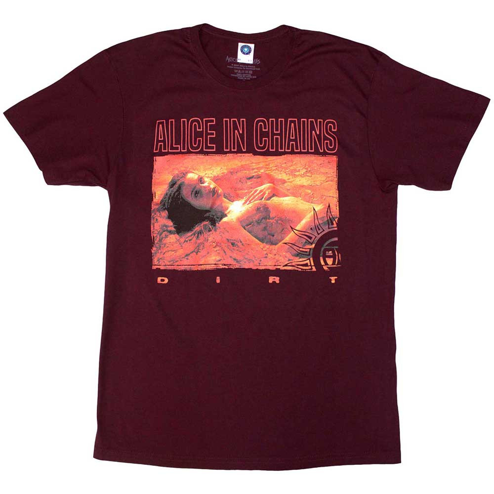 Alice In Chains Unisex T-Shirt Dirt Orange