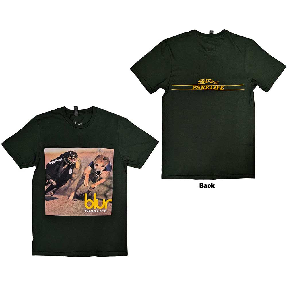 Blur Unisex T-Shirt Parklife Album (Back Print)