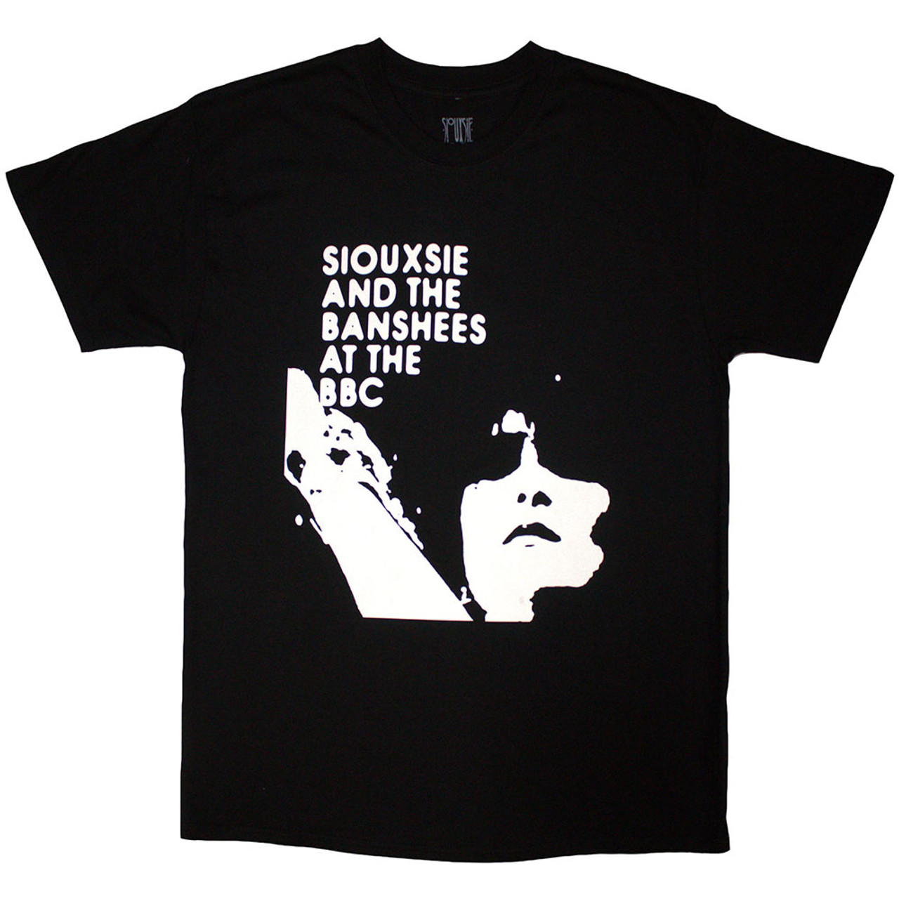 Siouxsie and The Banshees Unisex T-Shirt At The BBC (Black)