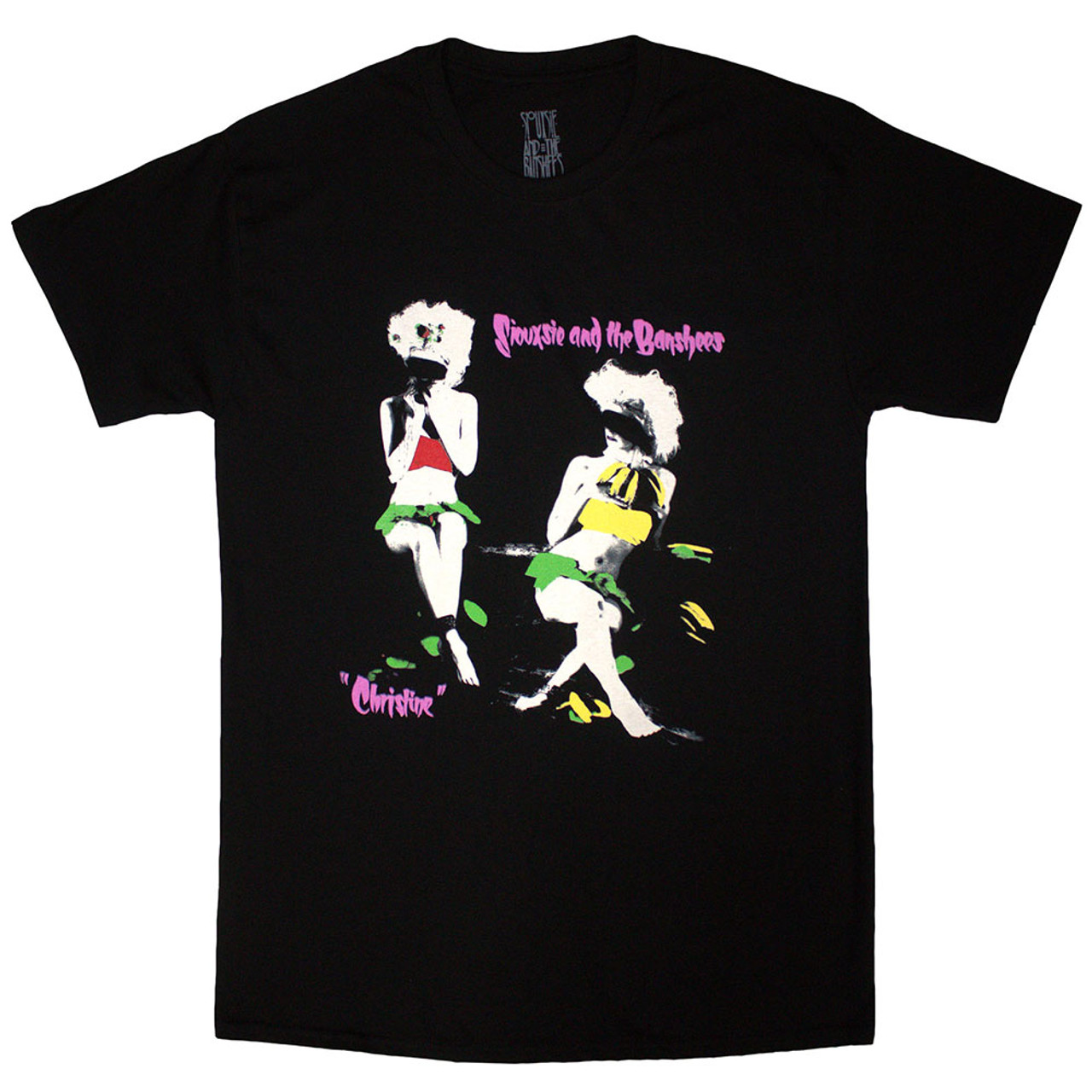 Siouxsie and The Banshees Unisex T-Shirt Christine (Black)