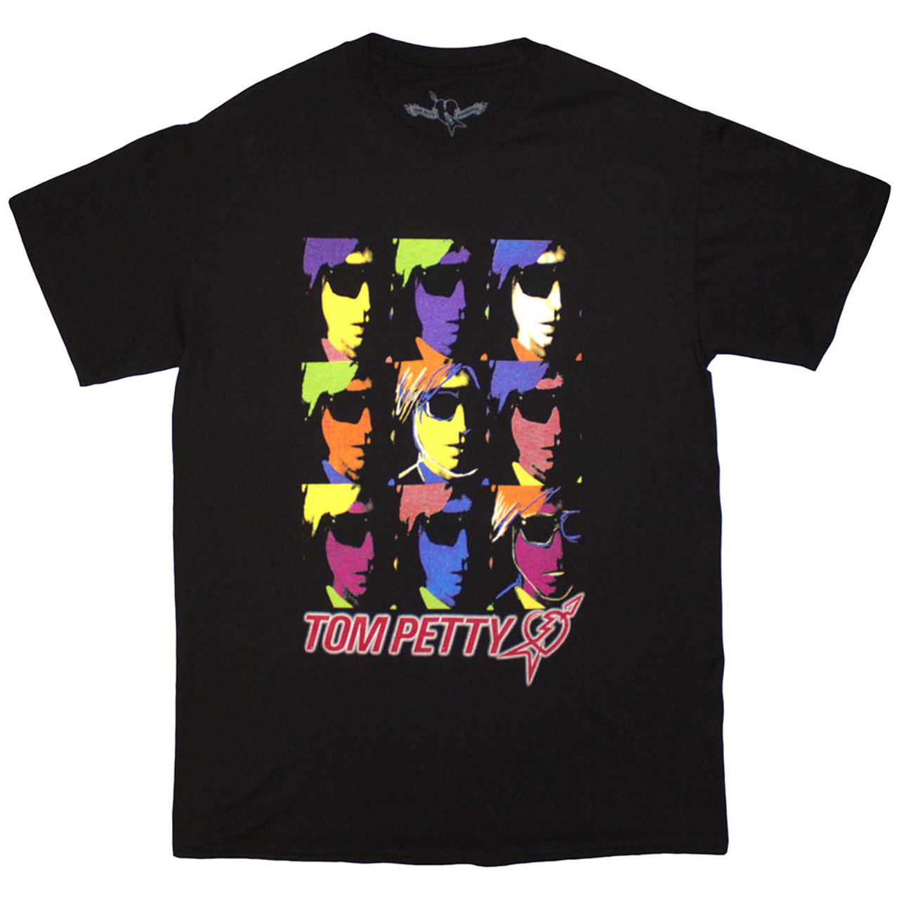 Tom Petty Unisex T-Shirt Nine Toms (Black)