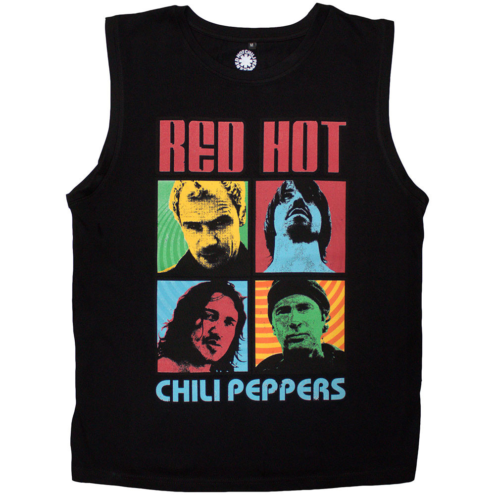 Red Hot Chili Peppers Unisex Muscle Tank T-Shirt Portrait Photos