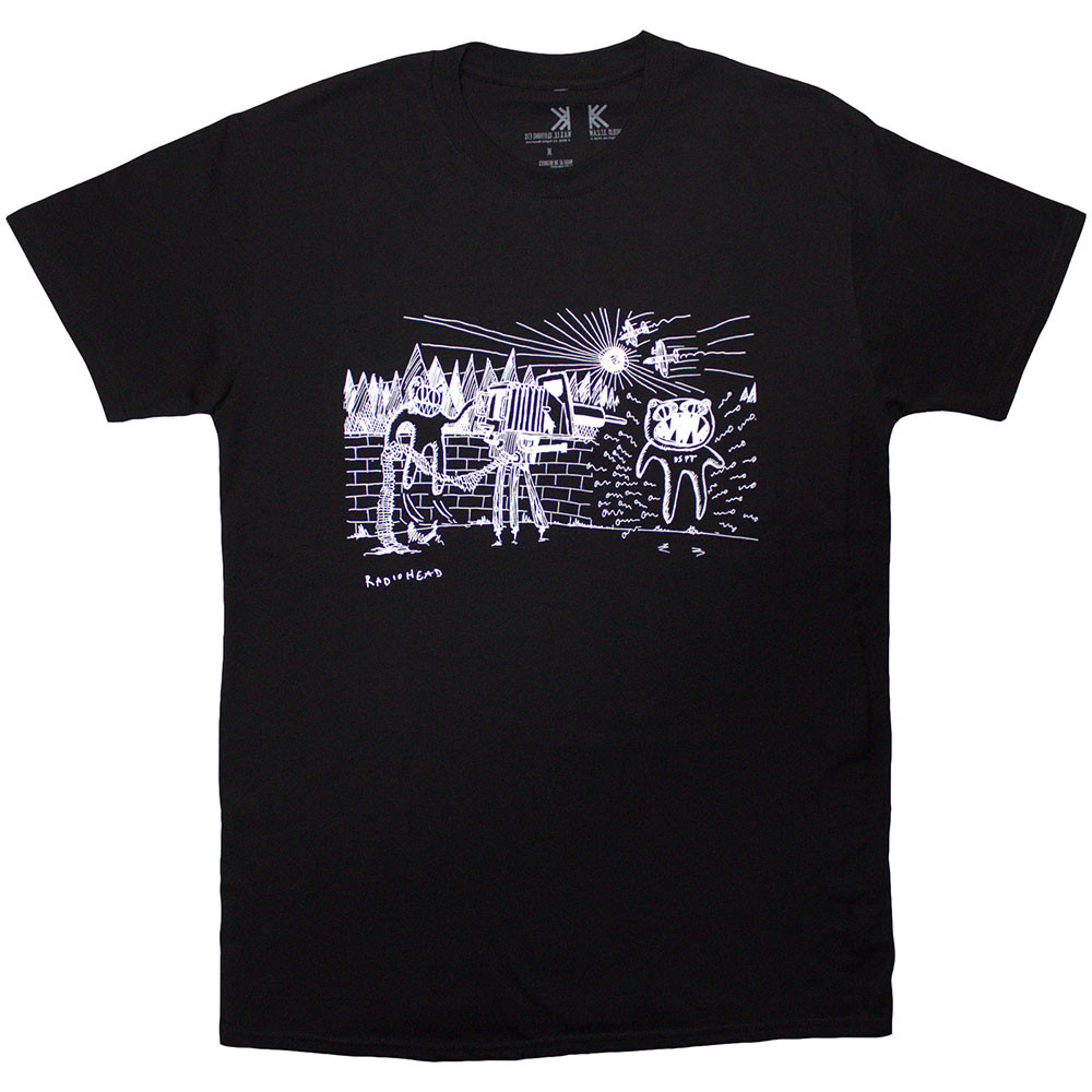 ミュージシャン The Sign Podcast NDIB T-shirt Radiohead Radiohead Unisex Organic T-Shirt Despot (Black)