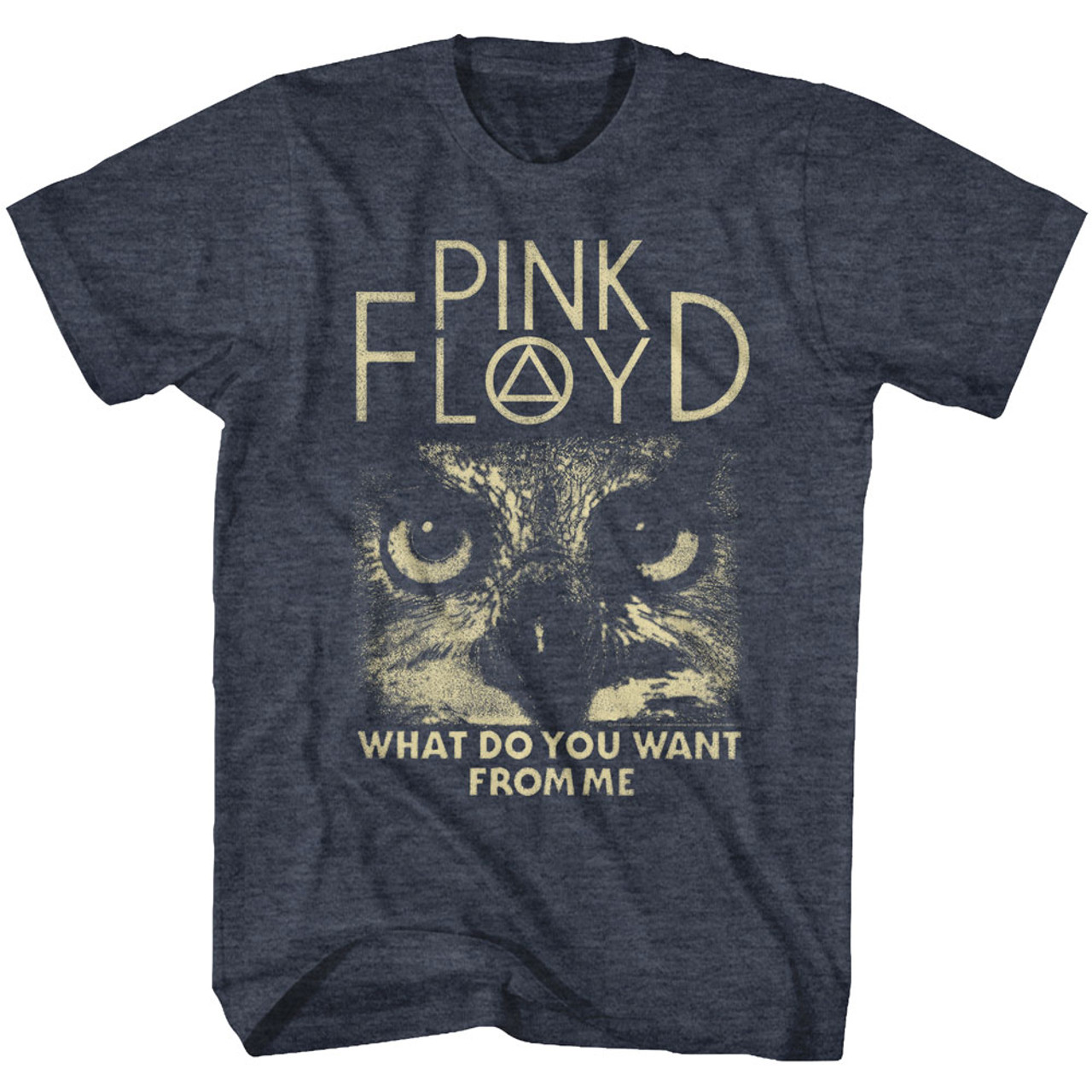 Pink Floyd WDYWFM? Navy Heather Adult T-Shirt2 reviews