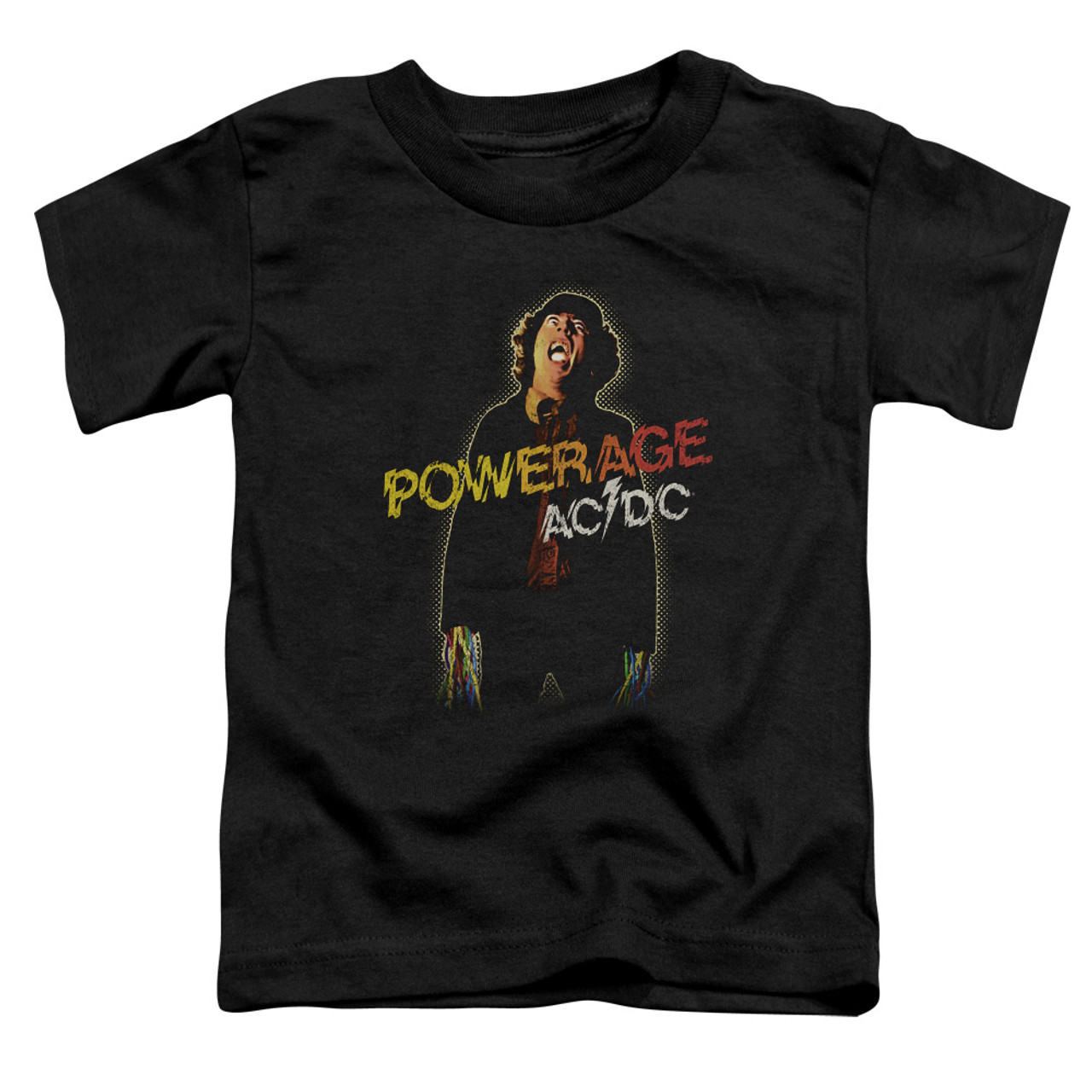 AC/DC Powerage Toddler T-Shirt Black