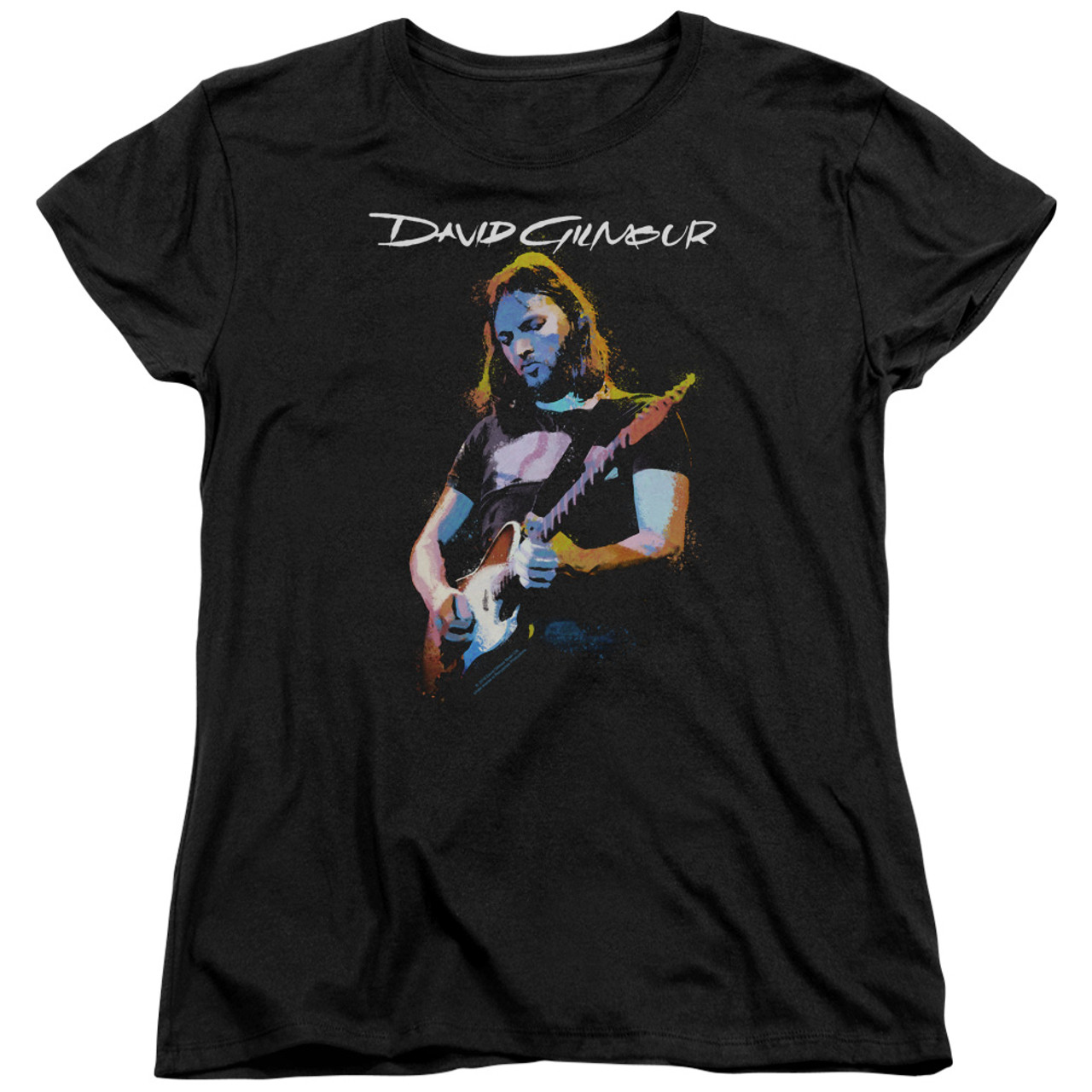 David Gilmour Guitar Gilmour Women's T-Shirt Black