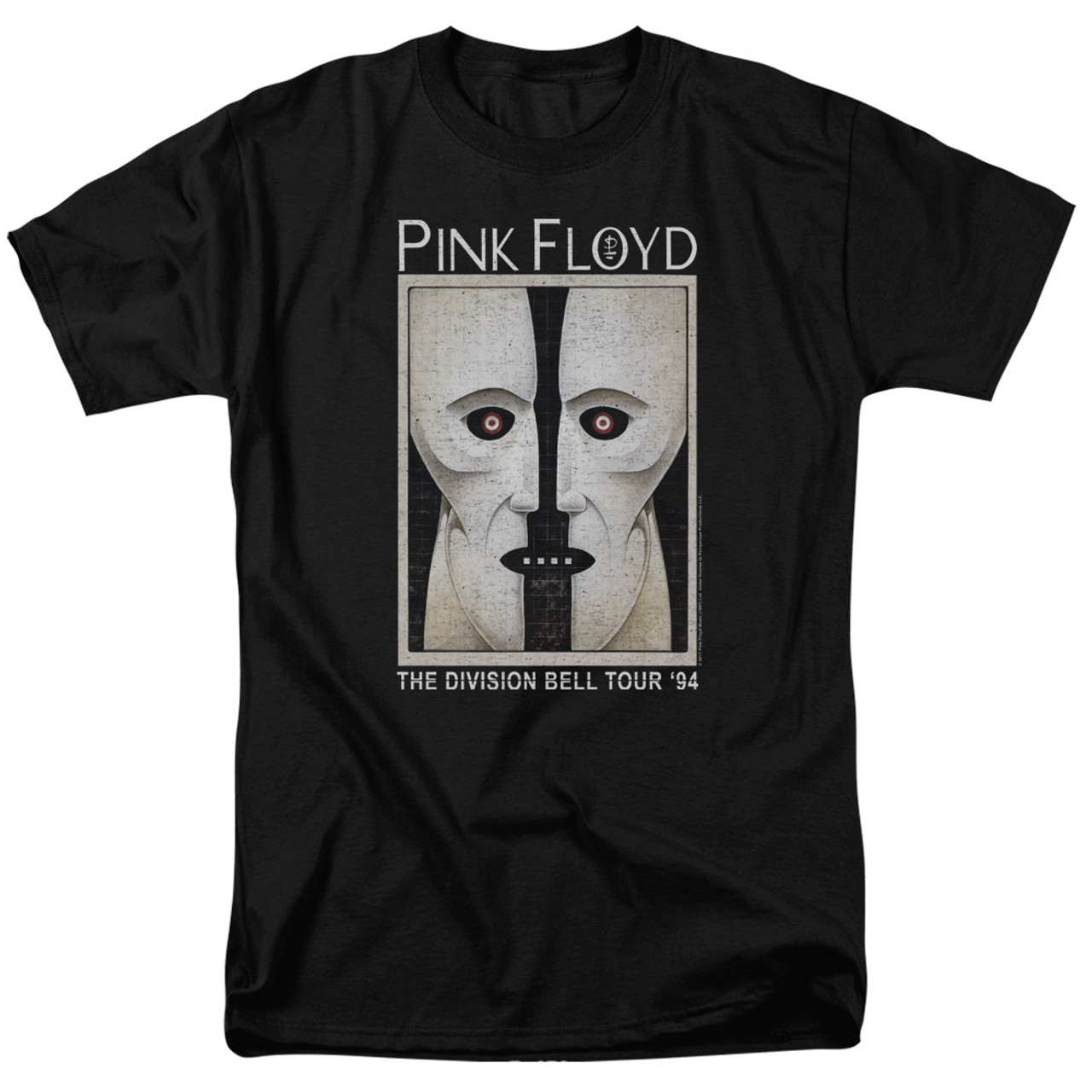 Pink Floyd The Division Bell Adult 18/1 T-Shirt Black