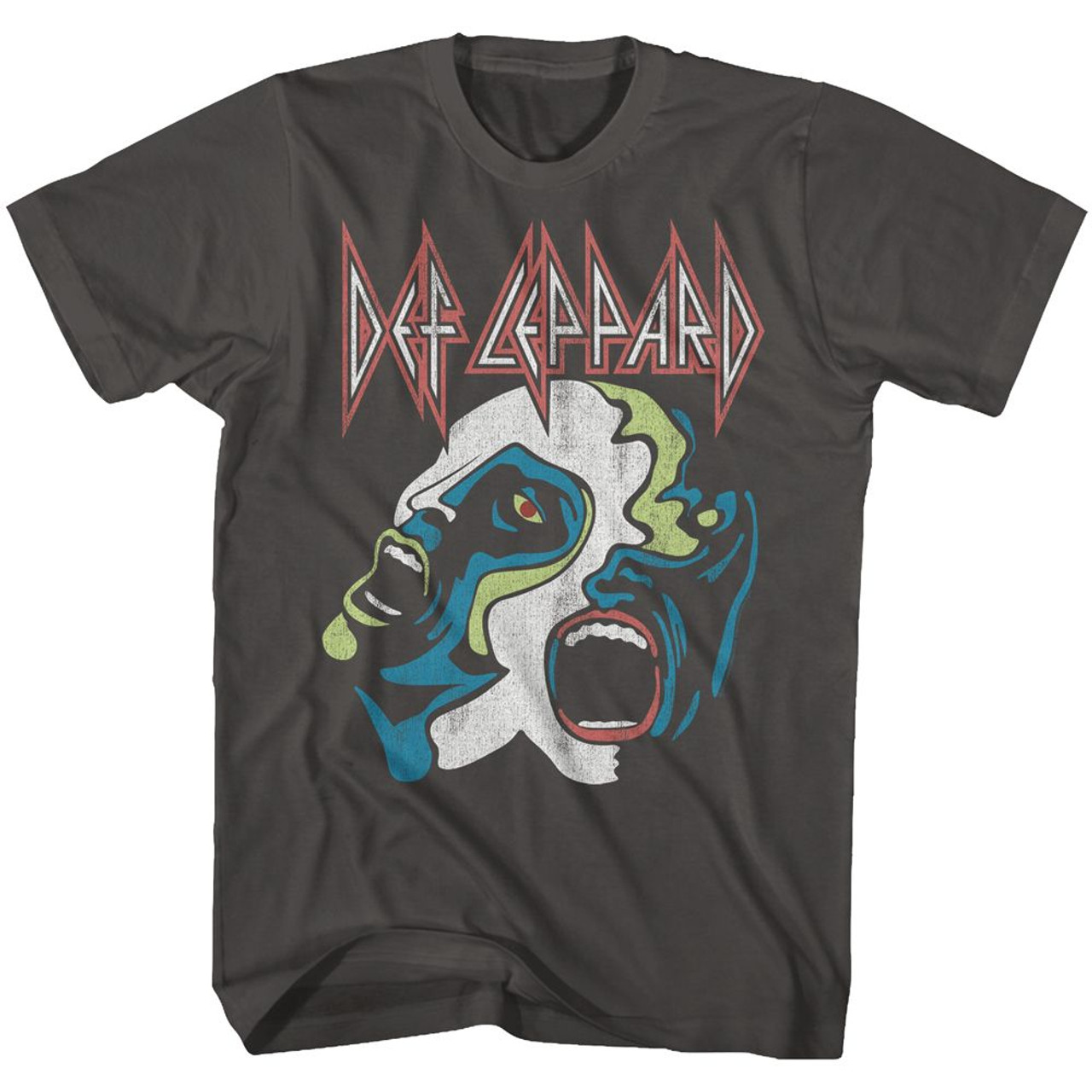 Def Leppard Hysteria Smoke Adult T-Shirt