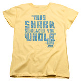 Jaws Swallow You Whole Women's T-Shirt Banana