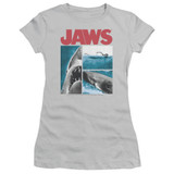 Jaws Instajaws Junior Women's T-Shirt Silver