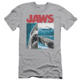 Jaws Instajaws Adult 30/1 T-Shirt Silver