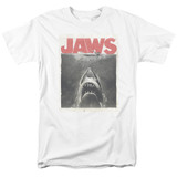 Jaws Classic Fear Adult 18/1 T-Shirt White