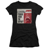 Jaws Terror Junior Women's T-Shirt Black