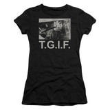 Friday the 13th TGIF Junior Women's T-Shirt Black