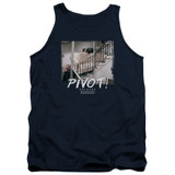 Friends Pivot Adult Tank Top T-Shirt Navy