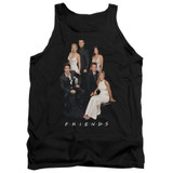 Friends Classy Adult Tank Top T-Shirt Black