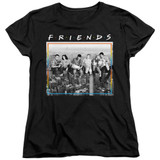 Friends Lunch Break Women's T-Shirt Black