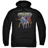 Masters Of The Universe Team Of Villains Adult Pullover Hoodie Sweatshirt Black