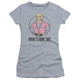 Masters Of The Universe What's Goin On Junior Women's T-Shirt Athletic Heather