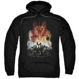 Lord of the Rings Evil Rising Adult Pullover Hoodie Sweatshirt Black
