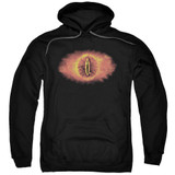 Lord of the Rings Eye Of Sauron Adult Pullover Hoodie Sweatshirt Black