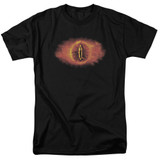 Lord of the Rings Eye Of Sauron Adult 18/1 T-Shirt Black