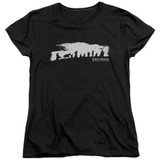 Lord of the Rings The Fellowship Women's T-Shirt Black