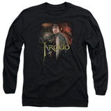 Lord of the Rings Frodo Adult Long Sleeve T-Shirt Black