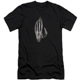 Lord of the Rings Hand Of Saruman Premium Canvas Adult Slim Fit 30/1 T-Shirt Black