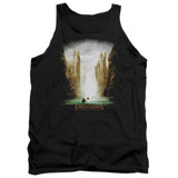 Lord of the Rings Kings Of Old Adult Tank Top T-Shirt Black